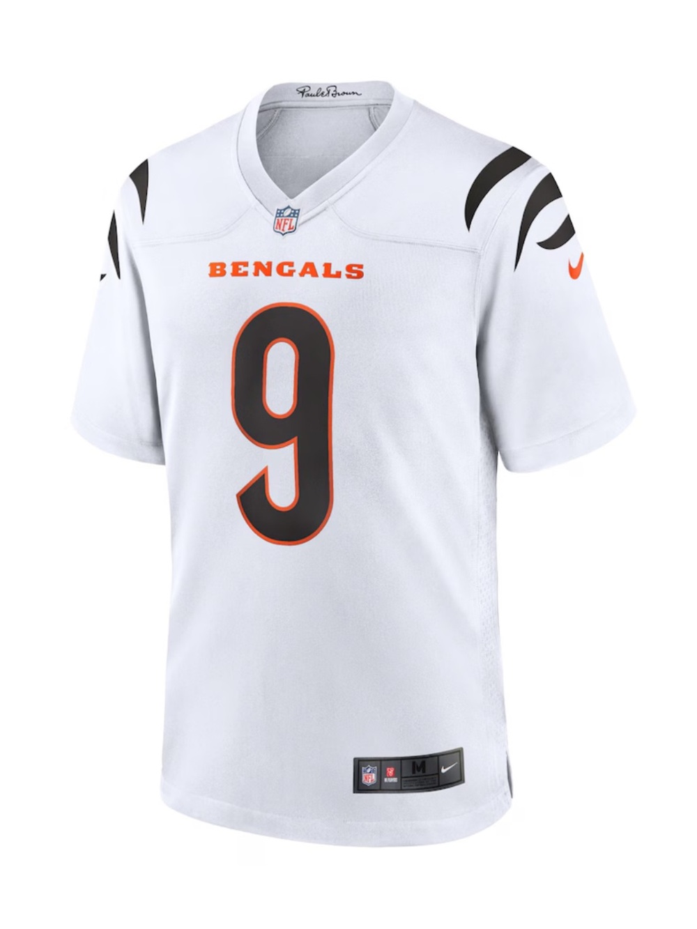 Cincinnati Bengals Nike Game Road Jersey - White - Joe Burrow